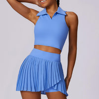 Women's Pleated Pickleball Skirt Set